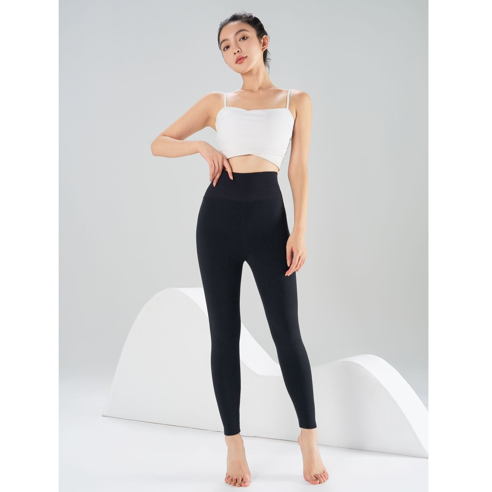 一亩炸雷哥严选  羊毛蚕丝收腰小蛮腰薄秋裤3506