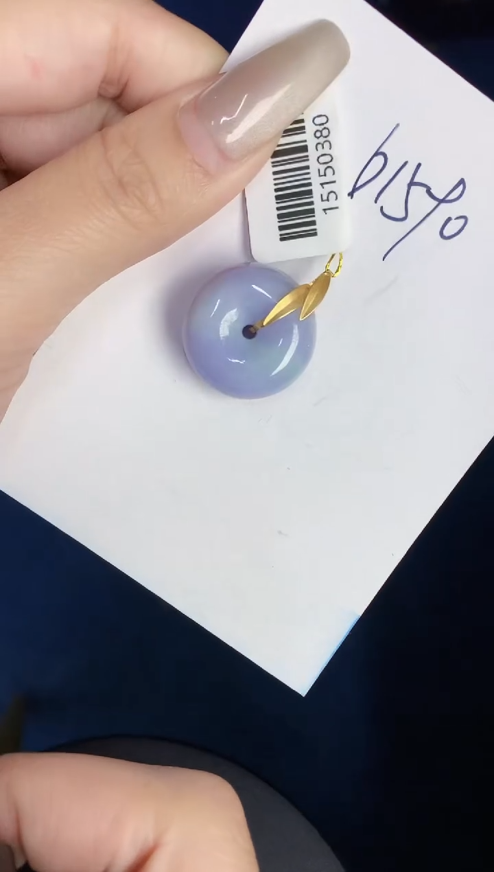 【闪购商品】翡翠颈饰18K金镶嵌0000000000