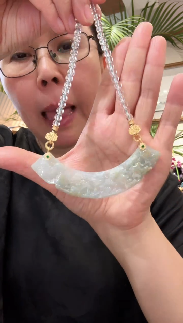 【闪购商品】翡翠颈饰未镶嵌国风