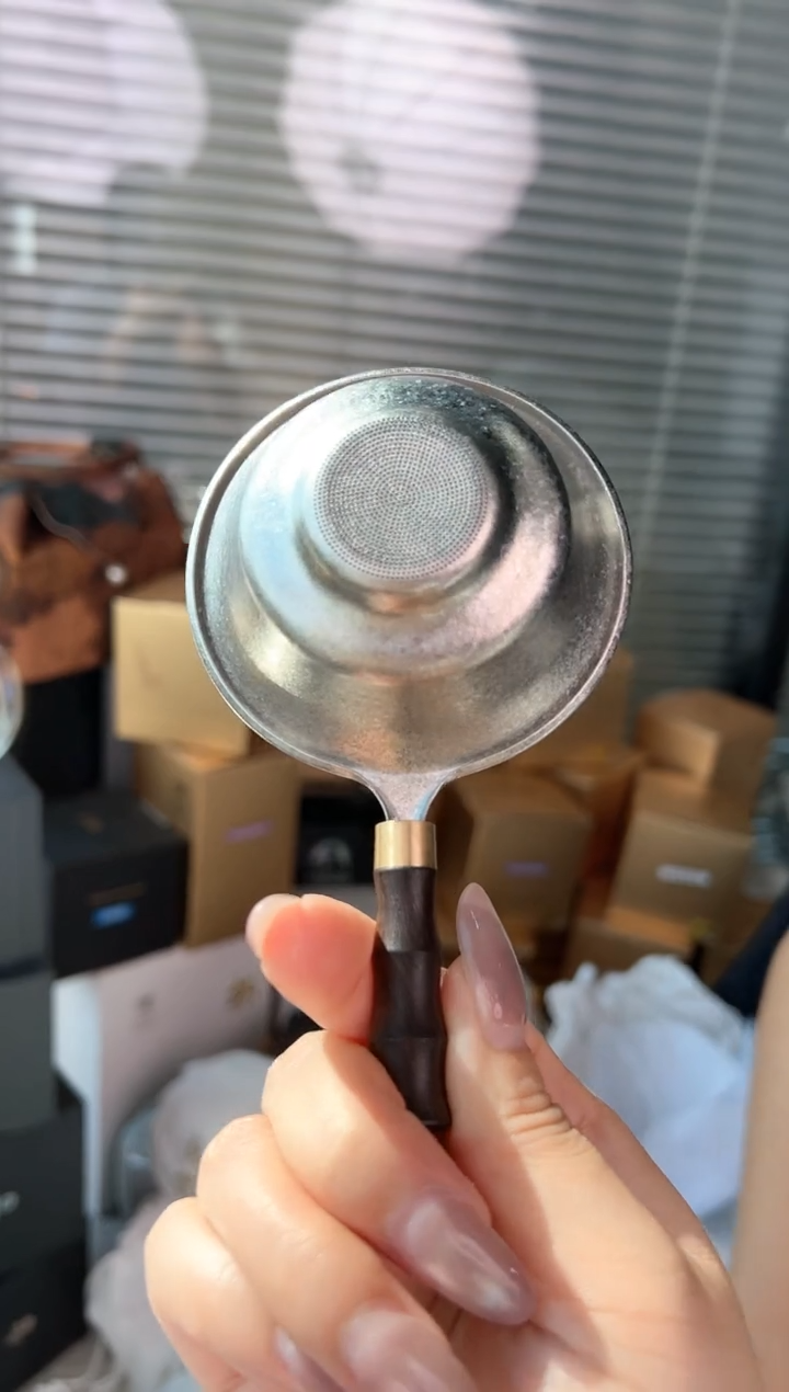 纯钛茶漏 冰晶          