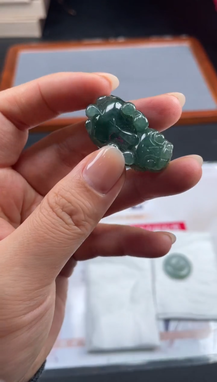 【闪购商品】定制翡翠未镶嵌02-21HDJT0142089