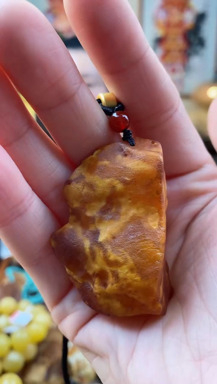 【闪购商品】蜜蜡颈饰未镶嵌吊坠