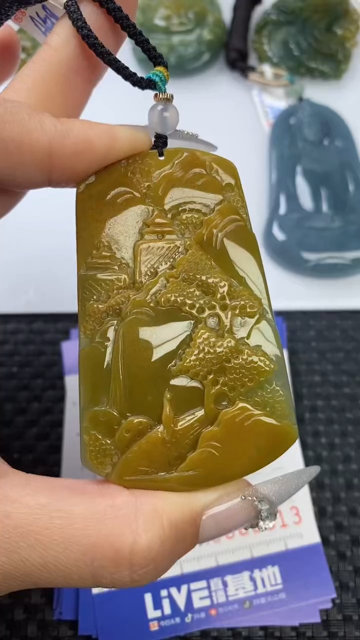 【闪购商品】翡翠颈饰未镶嵌1111111111111111