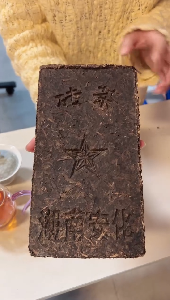 高马二溪1996年 董事长私藏老茶砖 450克