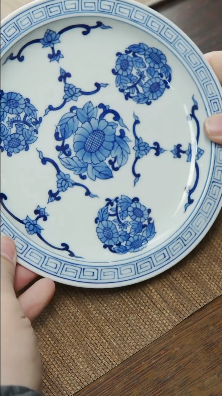 【闪购商品】摆件景德镇手工手绘茶具大器宛成