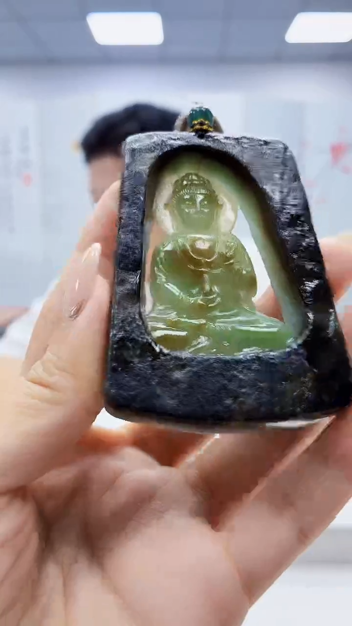 未镶嵌定制翡翠4917ty-毛货挂件71