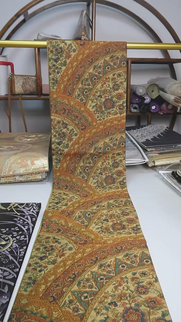 【闪购商品】织绣63西阵织六通宝相花