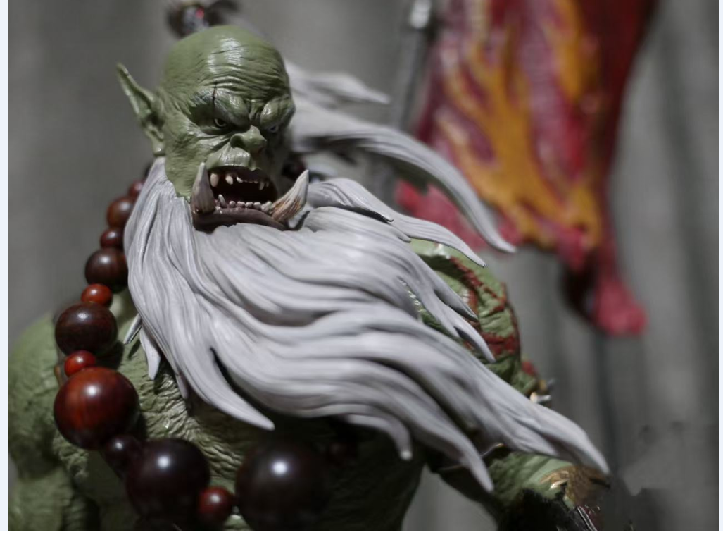 【全款预订不发卡】魔兽世界  剑圣  高40cm 带地台  潮玩手办