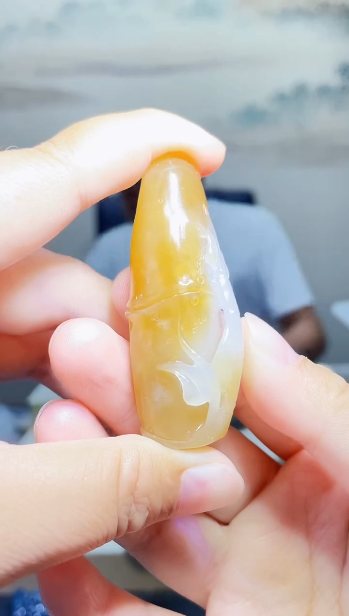 和田玉未镶嵌颈饰1