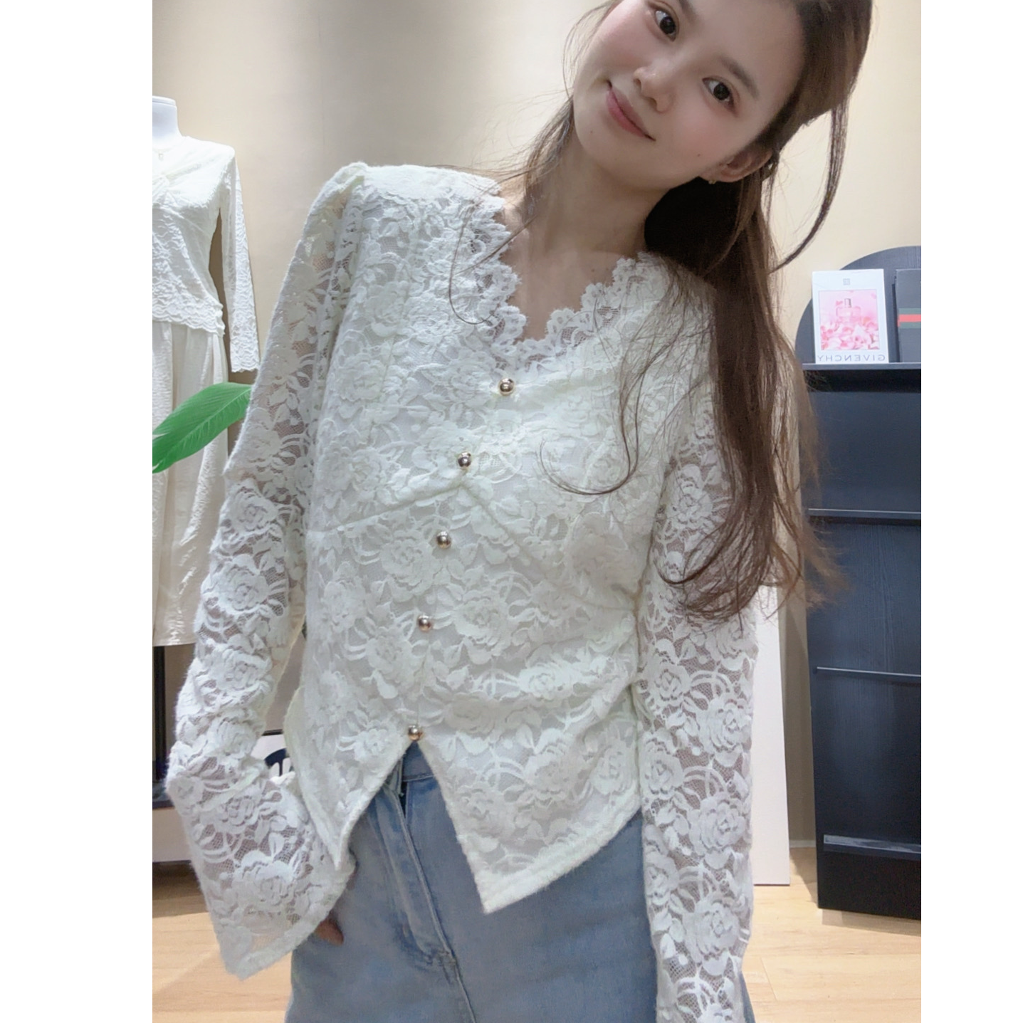 （加绒无胸垫} 韩国定制系列实体店品质高级感女装上衣3