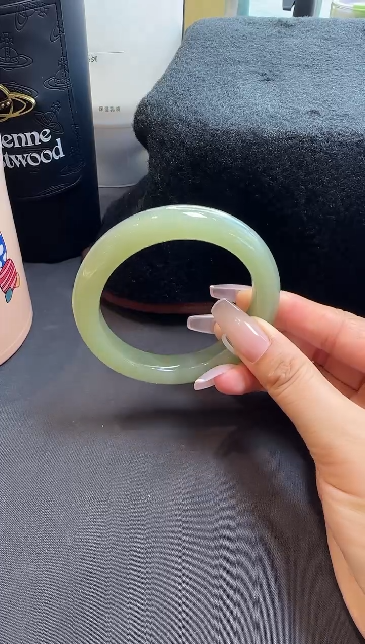 和田玉手镯未镶嵌优****店诗晴镯60