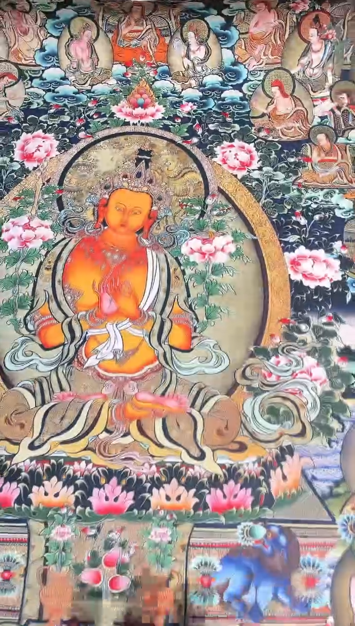 卷轴画天天的唐卡tk160