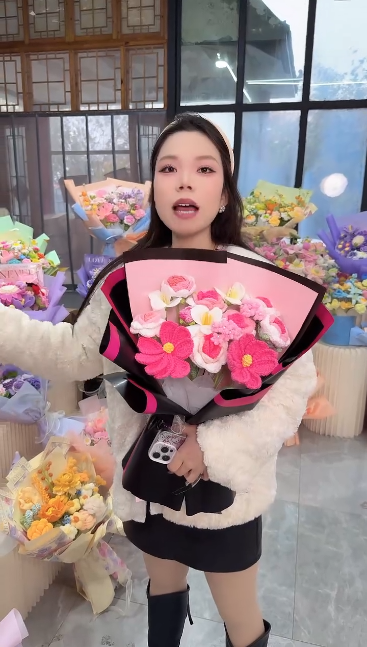 非遗手工定制花束，孤品清仓！
