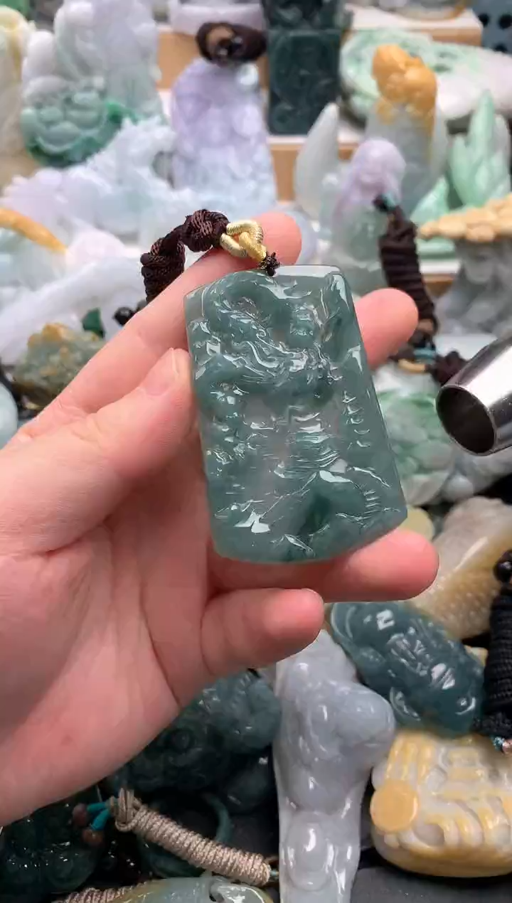 吊坠(不含链)未镶嵌翡翠1