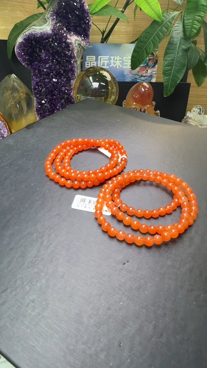 【闪购商品】水晶手串未镶嵌红兔毛手串多样性发一 JP38619