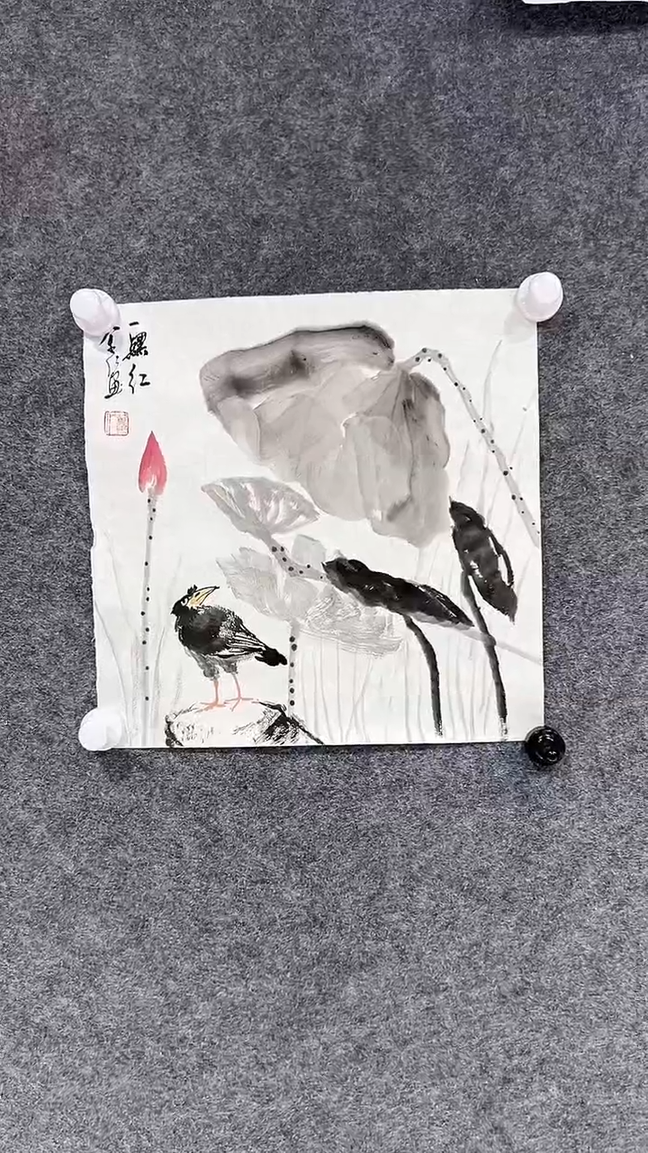 【闪购商品】国画黄金仁老师国画作品