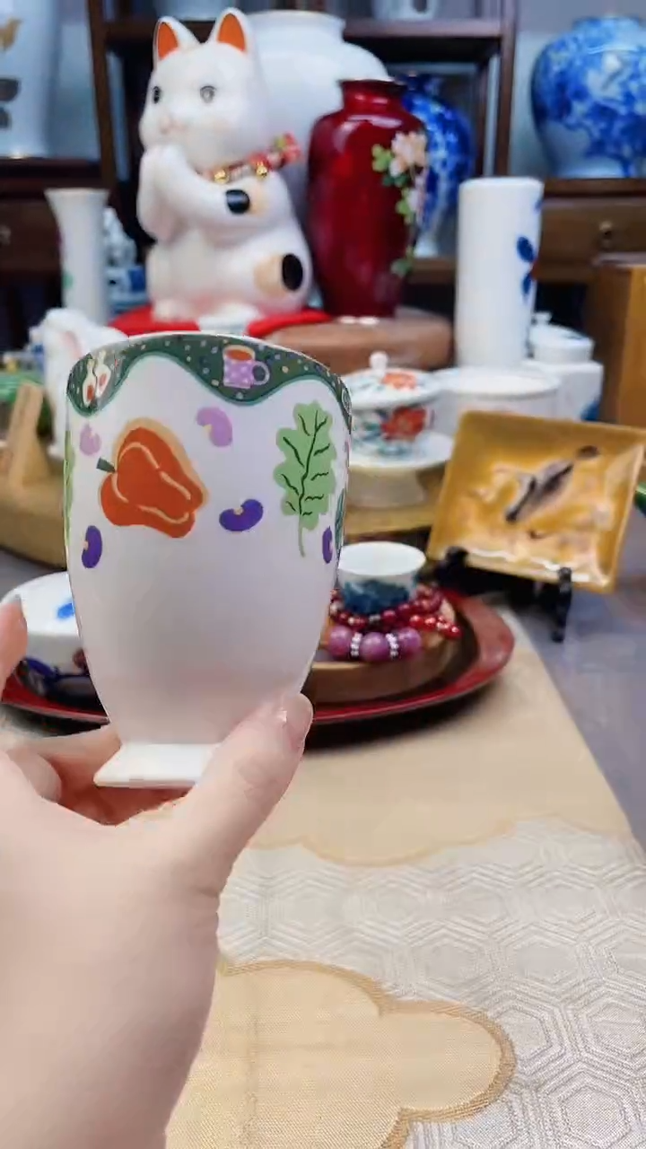 【闪购商品】盘韩产杯一一一（微瑕）