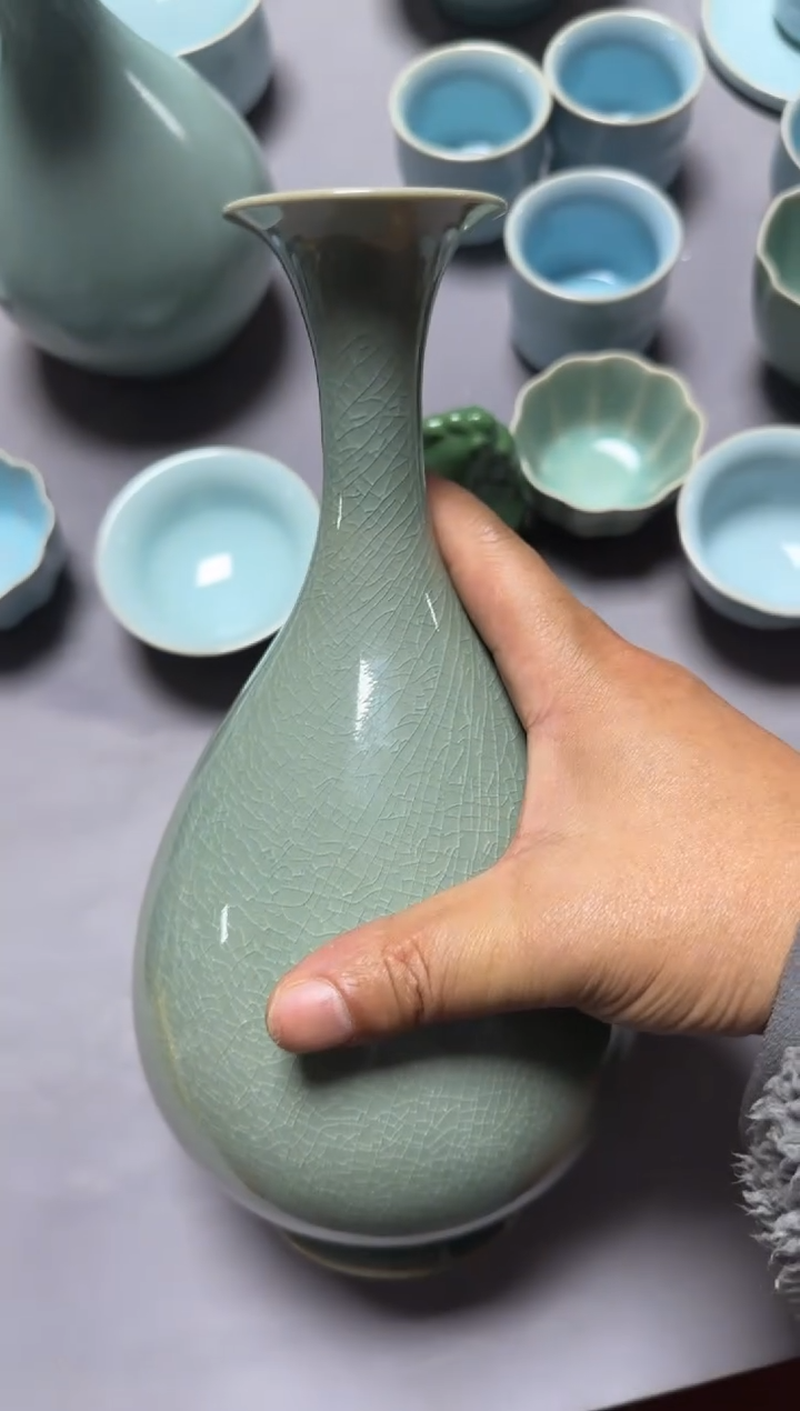 汝瓷平顶山汝瓷产品   玉壶春