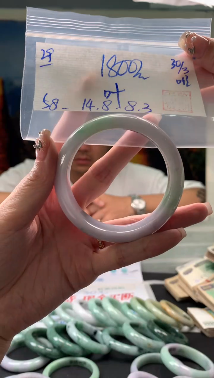 翡翠未镶嵌手镯翡翠手镯 下单联系小耳机#29