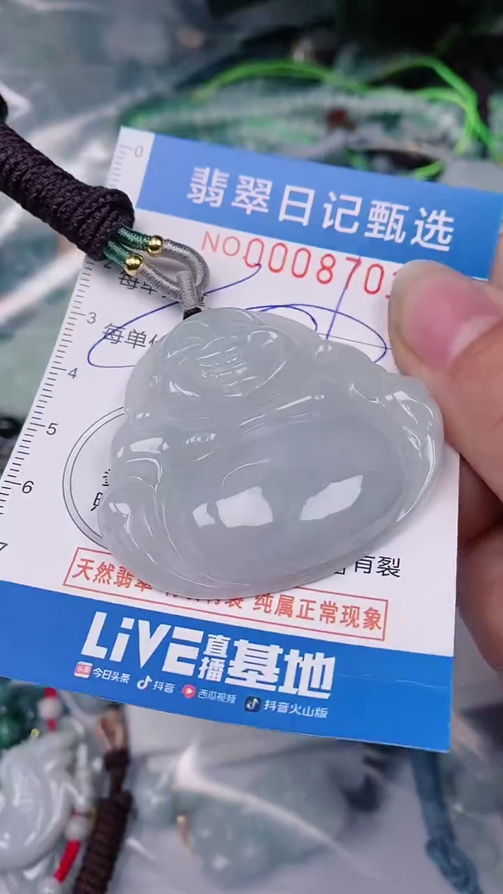 【闪购商品】翡翠颈饰未镶嵌00008701