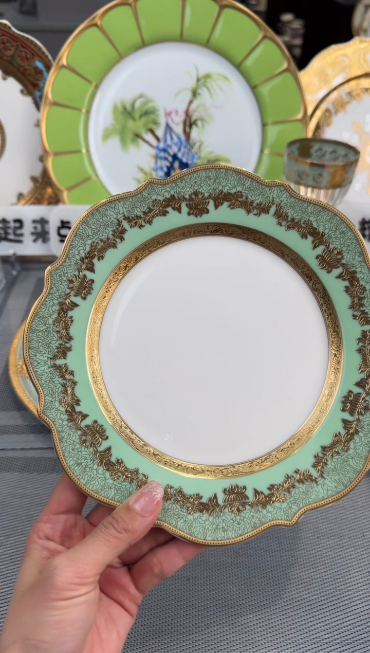 【闪购商品】瓷片8英寸平盘福利款 2个