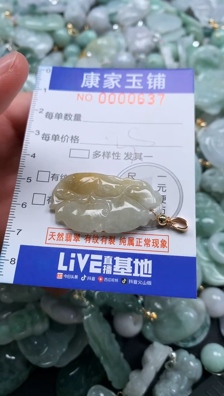 颈饰未镶嵌翡翠637
