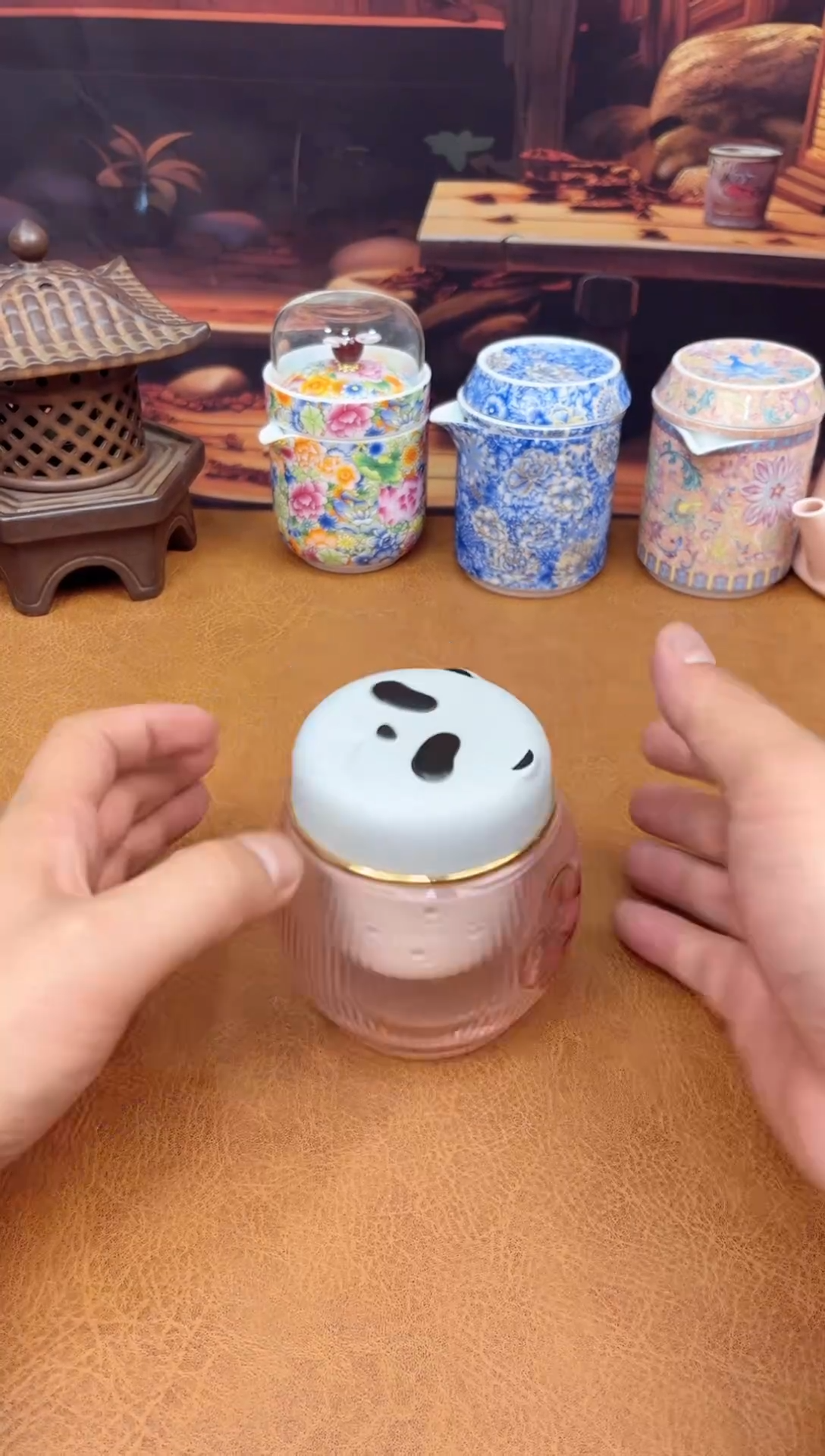 【闪购商品】陶瓷茶具摆件茶叶罐