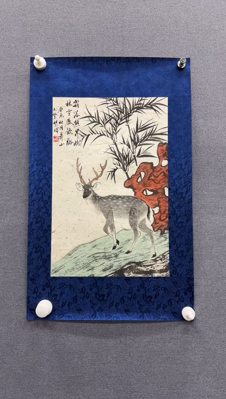 国画莽山老师精品国画花鸟1平尺