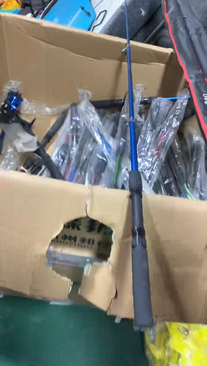 1.35小海竿  冰钓杆  三根颜色随机