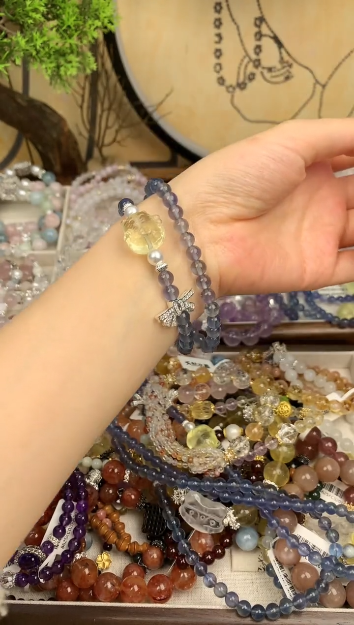 【闪购商品】萤石手链未镶嵌1463手串