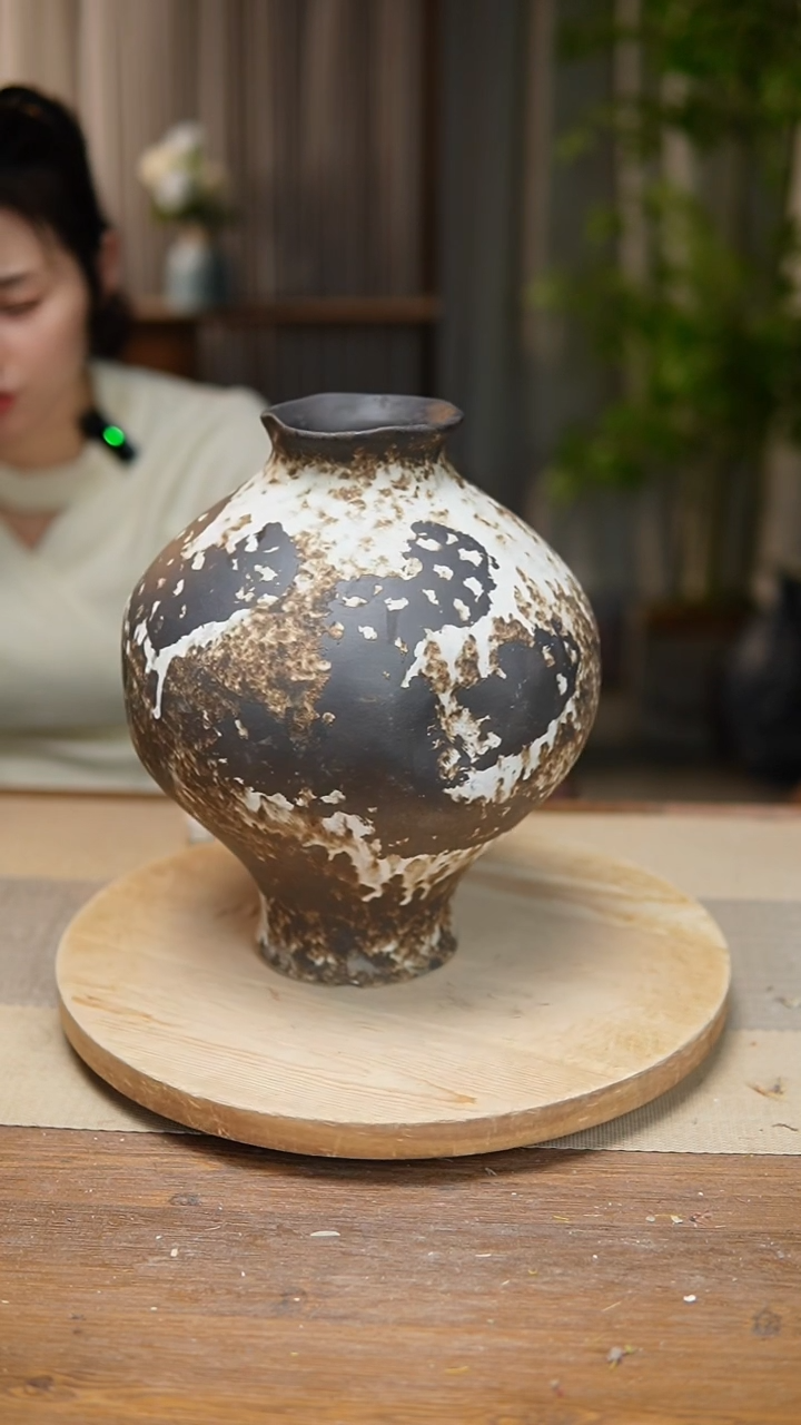 【闪购商品】陶瓷 花器诧寂黑灯笼