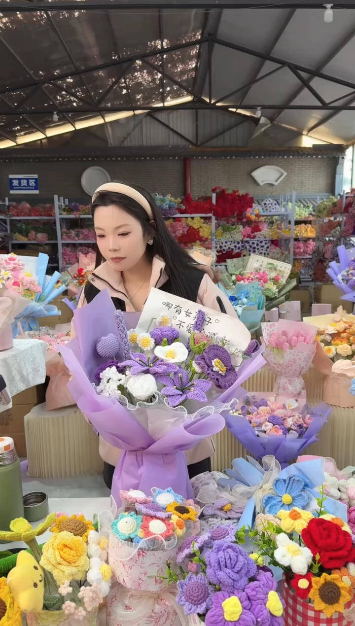 非遗手工花束，孤品清仓