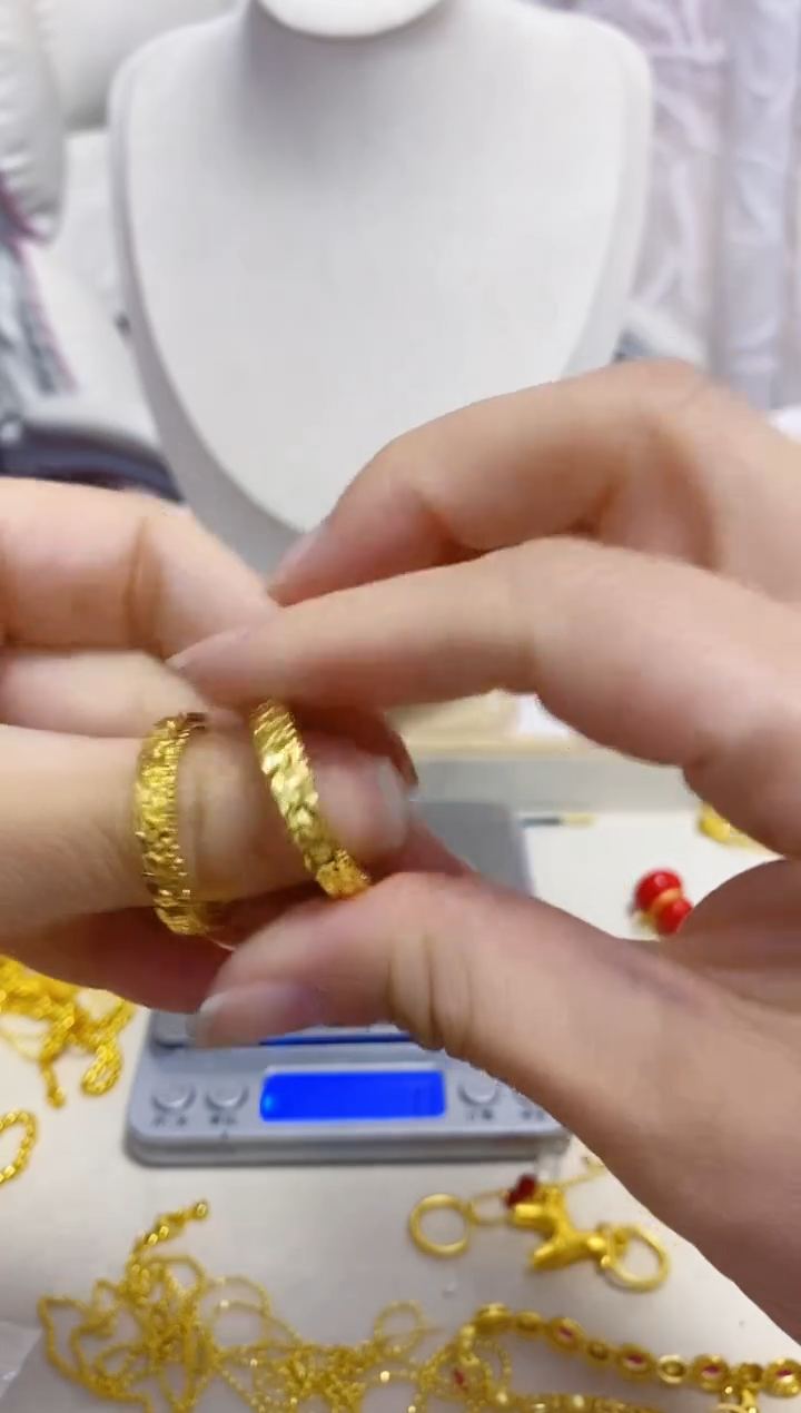 合金无054碎冰冰耳圈