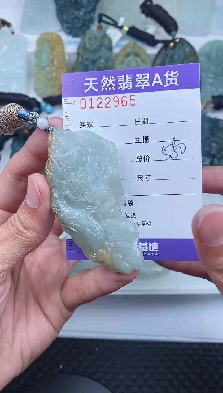 【闪购商品】翡翠颈饰未镶嵌        965