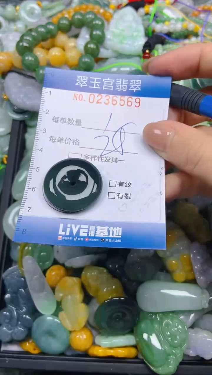 颈饰未镶嵌翡翠闪购C0236569