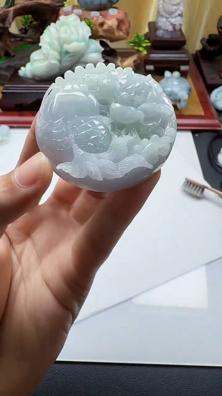 吊坠(不含链)未镶嵌翡翠1