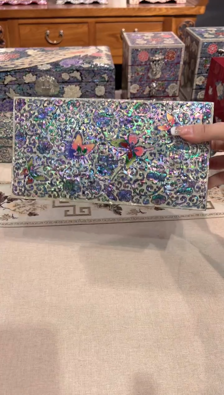 【闪购商品】鱼锁满贝·弘贝雅螺钿漆器文化馆