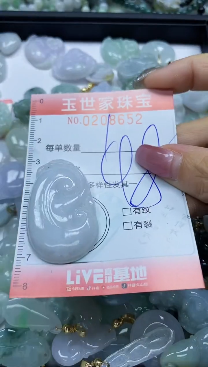 【闪购商品】翡翠颈饰未镶嵌闪购0208652
