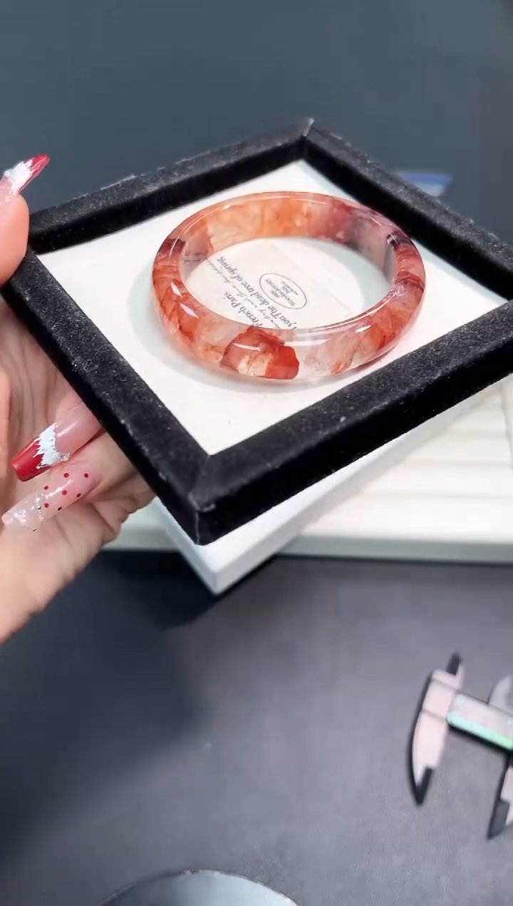 【闪购商品】水晶手镯未镶嵌56m多样性发其一/1条默认微瑕56