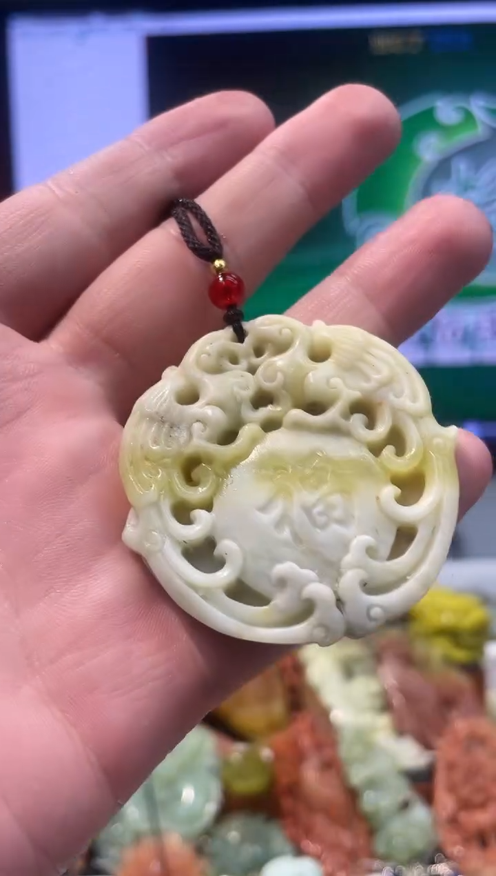 【闪购商品】岫玉吊坠未镶嵌·