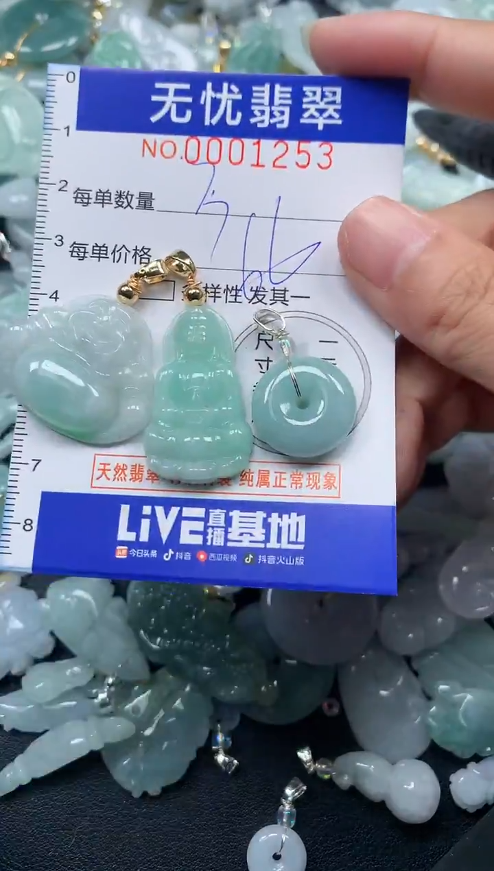 颈饰未镶嵌翡翠1253