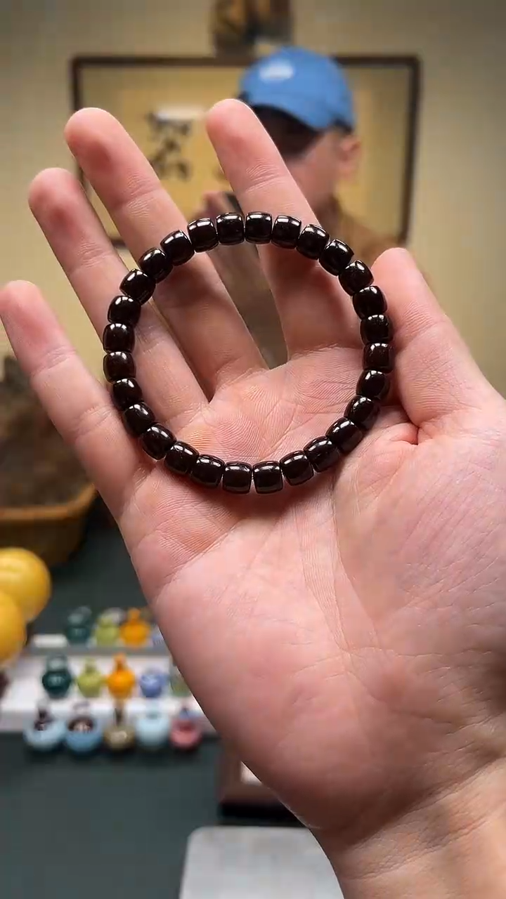 【闪购商品】椰蒂手串8mm 精工足尺椰蒂直切单圈