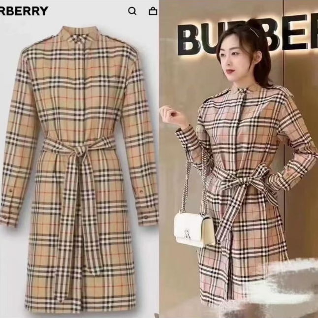 99新 BURBERRY/博柏利 海囤 巴宝莉 大衣 38码/lm63270