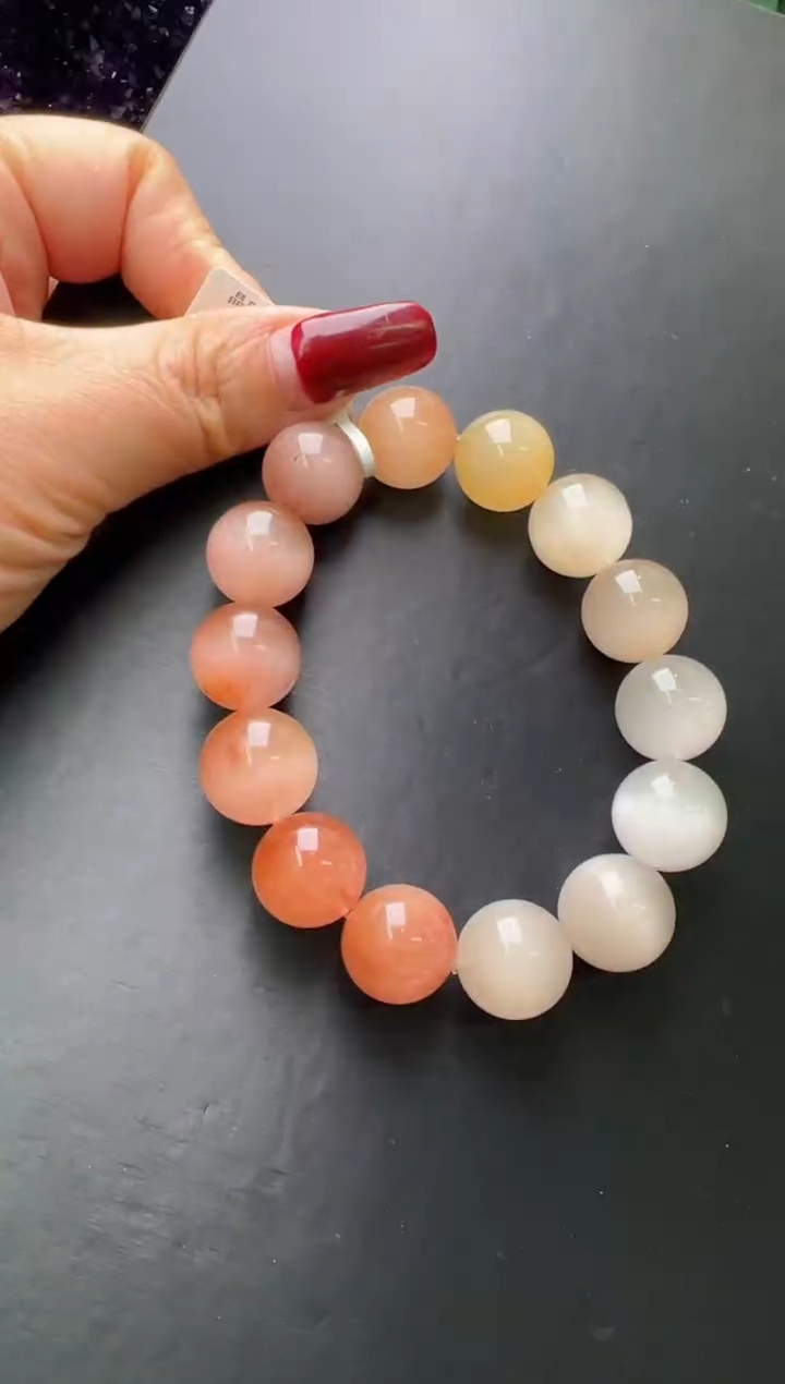 【闪购商品】水晶手串未镶嵌彩兔毛手串16m+ JP38870