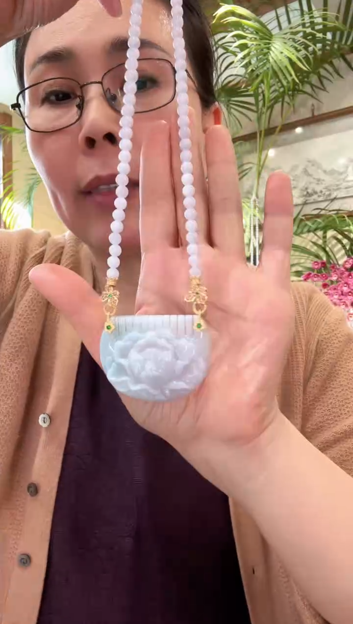 【闪购商品】翡翠颈饰未镶嵌国风