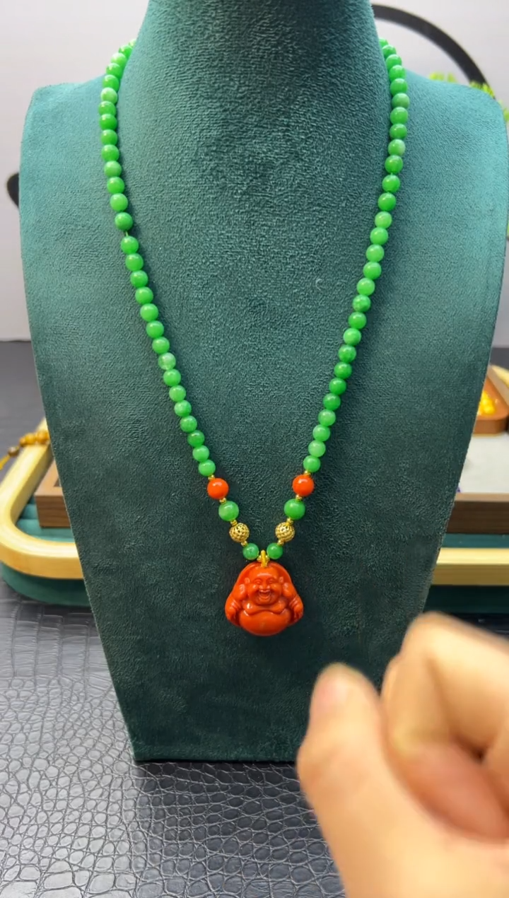 【闪购商品】翡翠颈饰14K金镶嵌X34         