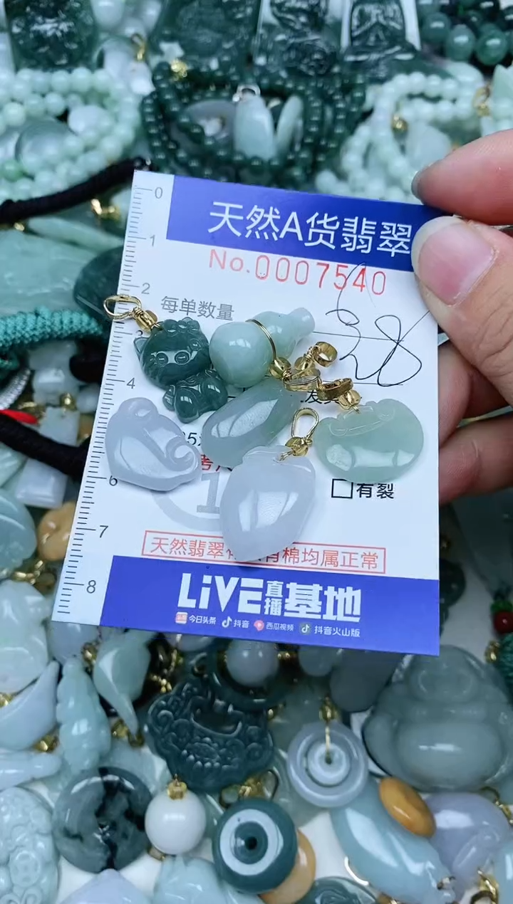【闪购商品】翡翠吊坠(不含链)未镶嵌翡翠
