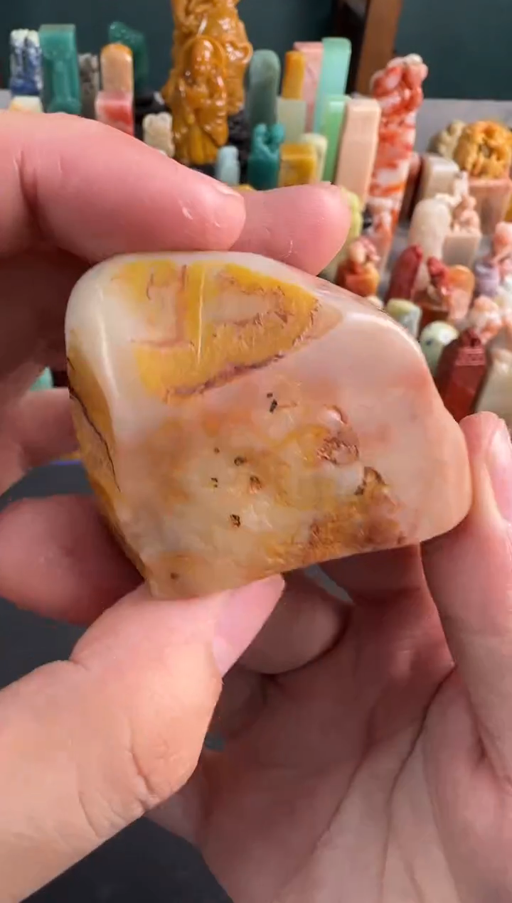 【闪购商品】青田石印石编号编号6611