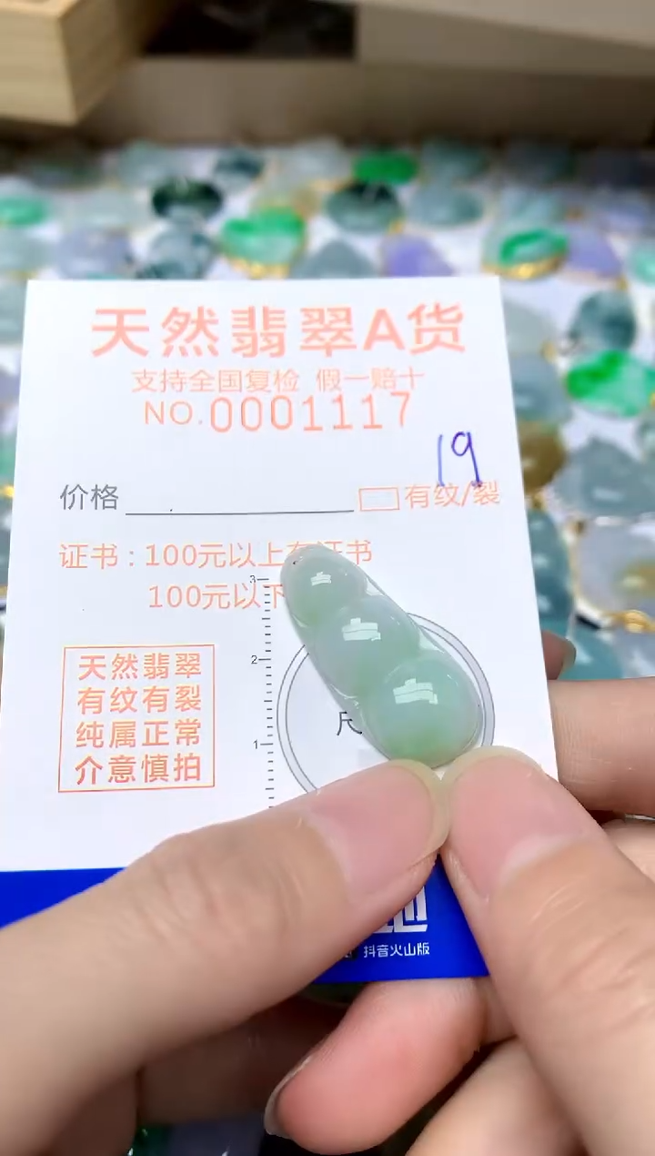 【闪购商品】翡翠颈饰未镶嵌19天然A货翡翠