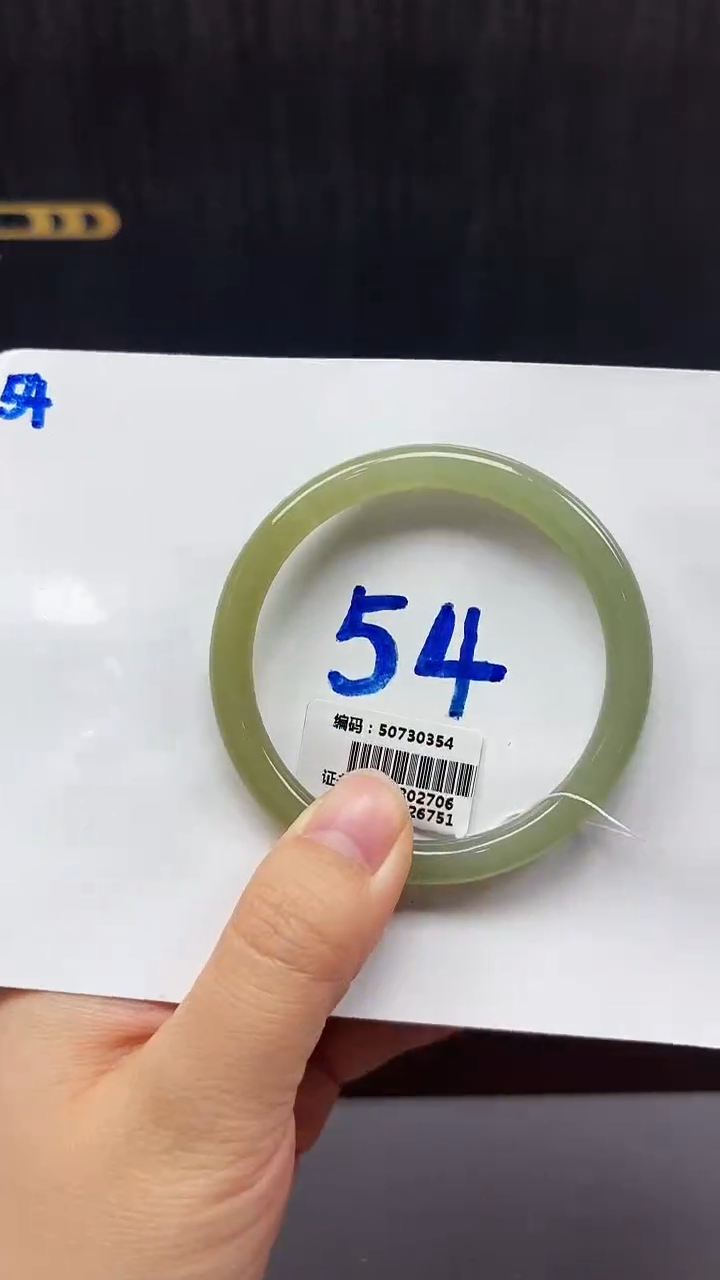 未镶嵌手镯和田玉0354